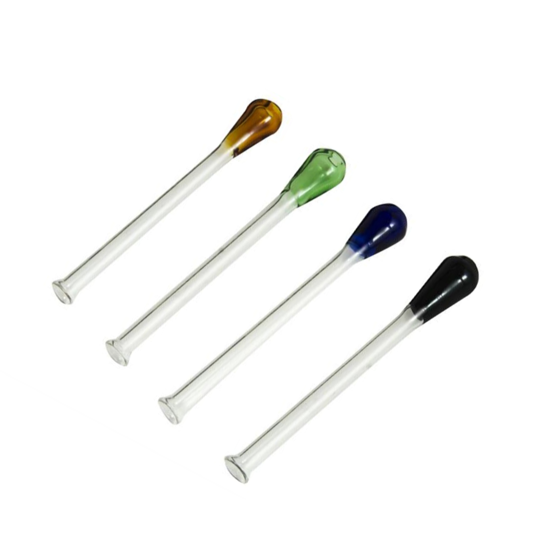 Ziehröhrchen, Glas, Knubbel, alle Farben